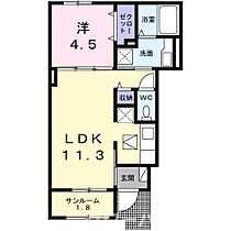 ハイツ　ＨＡＹＡＳＨＩ　2 102 ｜ 香川県丸亀市土器町西1丁目930番地1（賃貸アパート1LDK・1階・40.03㎡） その2