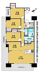 サンパーク到津の森ブリオ 4LDKの間取図画像