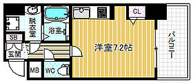 大阪府大阪市北区豊崎1丁目（賃貸マンション1K・7階・22.71㎡） その2