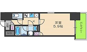 大阪府大阪市北区西天満3丁目9-7（賃貸マンション1K・10階・20.39㎡） その2