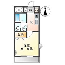 サニーコーストＤ  ｜ 静岡県沼津市下香貫石原（賃貸アパート1K・1階・24.75㎡） その2