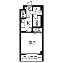 エヴァーグリーン 202 ｜ 静岡県三島市徳倉 2丁目12-12（賃貸マンション1K・2階・24.28㎡） その2