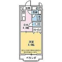 ツリーベルズ 302 ｜ 静岡県沼津市大岡2925-1（賃貸マンション1DK・3階・30.35㎡） その2