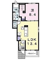 ラブリー・Ｋ　III 105 ｜ 静岡県御殿場市御殿場（賃貸アパート1LDK・1階・47.08㎡） その2