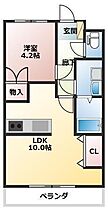 静岡県沼津市大岡（賃貸アパート1LDK・1階・36.00㎡） その2