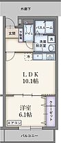 パレ・ソレイユ 105 ｜ 静岡県駿東郡長泉町下土狩656-1（賃貸マンション1LDK・1階・41.80㎡） その2