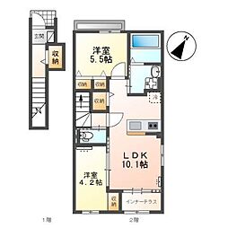 APGヴィラ徳倉B 2階