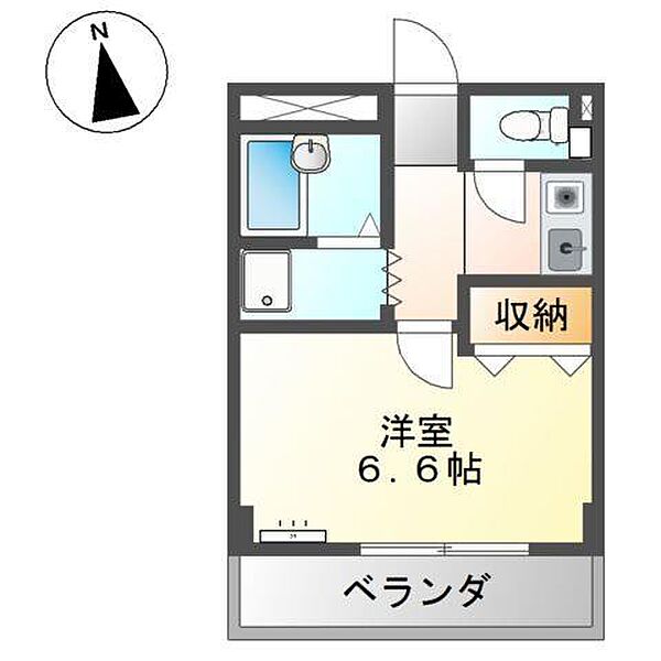 サンロードＢ ｜静岡県裾野市伊豆島田(賃貸マンション1K・2階・24.75㎡)の写真 その2