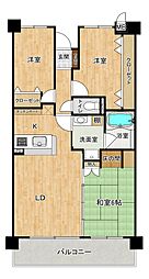 エバーライフ門司大里 3LDKの間取図画像