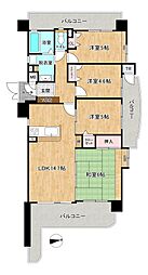 間取図画像 4LDK