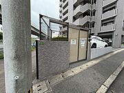 敷地内にゴミ捨て場があります。