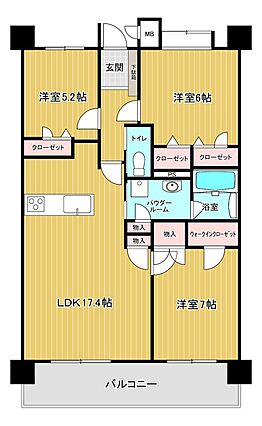 家事動線に配慮...