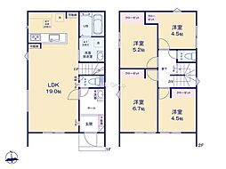 日の出町平井23−1期　新築戸建　全6棟　2号棟
