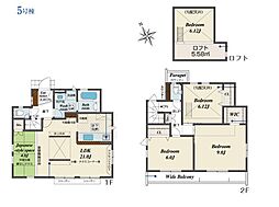 羽村市羽中2丁目第1期　新築戸建　全10棟　5号棟