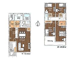 西多摩郡瑞穂町箱根ヶ崎第2　新築戸建　全2棟　2号棟