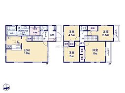 東大和市狭山5丁目第4期　新築戸建　全8棟　2号棟