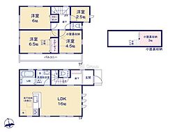 小平市美園町3丁目第2　新築戸建　全2棟　1号棟