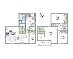 あきる野市野辺第15　新築戸建　全3棟　1号棟