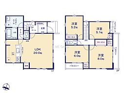 八王子市小比企町1期 新築戸建 全5棟 3号棟