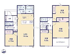 八王子市上壱分方町24−2期 新築戸建 全16棟 10号棟