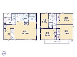 東大和市中央1期 1号棟