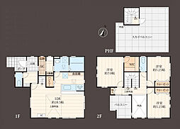 厚木市下川入 新築未入居戸建 全3棟 1号棟