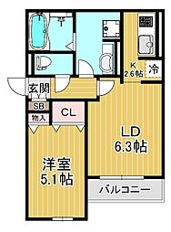 JR片町線(学研都市線) 放出駅 徒歩6分 2階/-