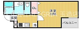 大阪府大阪市東成区中本４丁目（賃貸マンション1K・2階・22.76㎡） その2