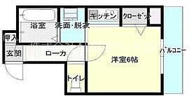 大阪府大阪市中央区玉造２丁目（賃貸マンション1R・3階・21.07㎡） その2