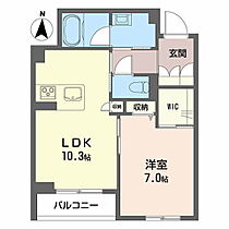 シャーメゾン春の宮  ｜ 長野県岡谷市長地権現町2丁目（賃貸マンション1LDK・3階・44.29㎡） その2