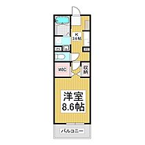 コンフォーティア茅野本町西　Ａ棟  ｜ 長野県茅野市本町西（賃貸アパート1K・2階・30.43㎡） その2