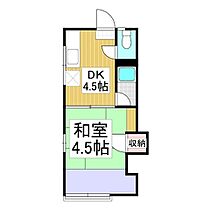 グリーンコーポ富士見  ｜ 長野県諏訪郡富士見町落合烏帽子（賃貸アパート1DK・2階・22.00㎡） その2