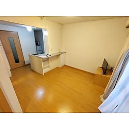 レオパレスケンズ　スター 207 2階2DKのリビング/ダイニング