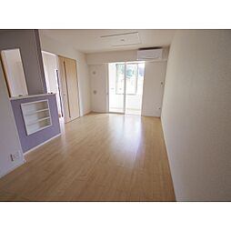 フォレスト・プルメリア　Ａ 1階1LDKのリビング/ダイニング