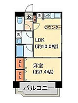 デュオ・スカーラ秋葉原  ｜ 東京都台東区浅草橋5丁目（賃貸マンション1LDK・10階・40.35㎡） その2