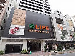 【スーパー】ライフ 新御徒町店まで653ｍ