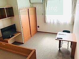 レオパレスホークヒルズ 205 2階1Kのリビング/ダイニング