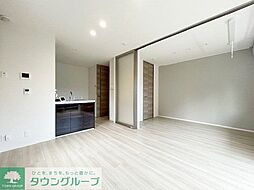 JR総武線 津田沼駅 徒歩10分の賃貸アパート 1階1LDKのリビング/ダイニング