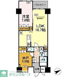 間取図画像 1SLDK