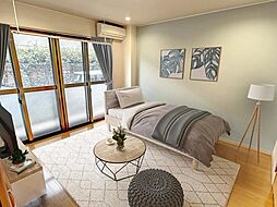 ハーモニーさくら 105 1階1Kのリビング/ダイニング