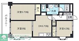 サントミグランドールマンション 3DKの間取図画像