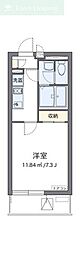 SUNNYPLACE 1Kの間取図画像