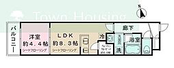 SogaArchitect2 1LDKの間取図画像
