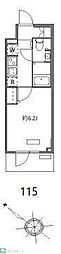 N-stage西船橋市川 1Kの間取図画像