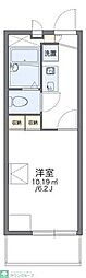 レオパレスプラテリーア1 1Kの間取図画像