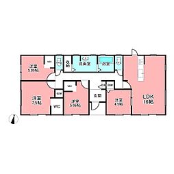 リーブルガーデン　一宮市明地の平屋　2号棟