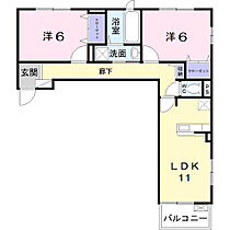 シエロビスタ常盤平III 203 ｜ 千葉県松戸市常盤平7丁目10-39（賃貸アパート2LDK・2階・57.94㎡） その2