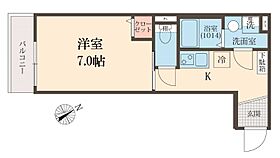 メグリオ新松戸II 101 ｜ 千葉県松戸市新松戸3丁目206-3（賃貸アパート1K・1階・25.36㎡） その2