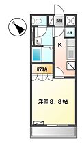 プライマリー  ｜ 千葉県流山市流山8丁目（賃貸アパート1K・2階・29.75㎡） その2