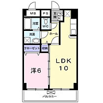 グラース 203 ｜ 千葉県野田市野田674-2（賃貸マンション1LDK・2階・42.61㎡） その2